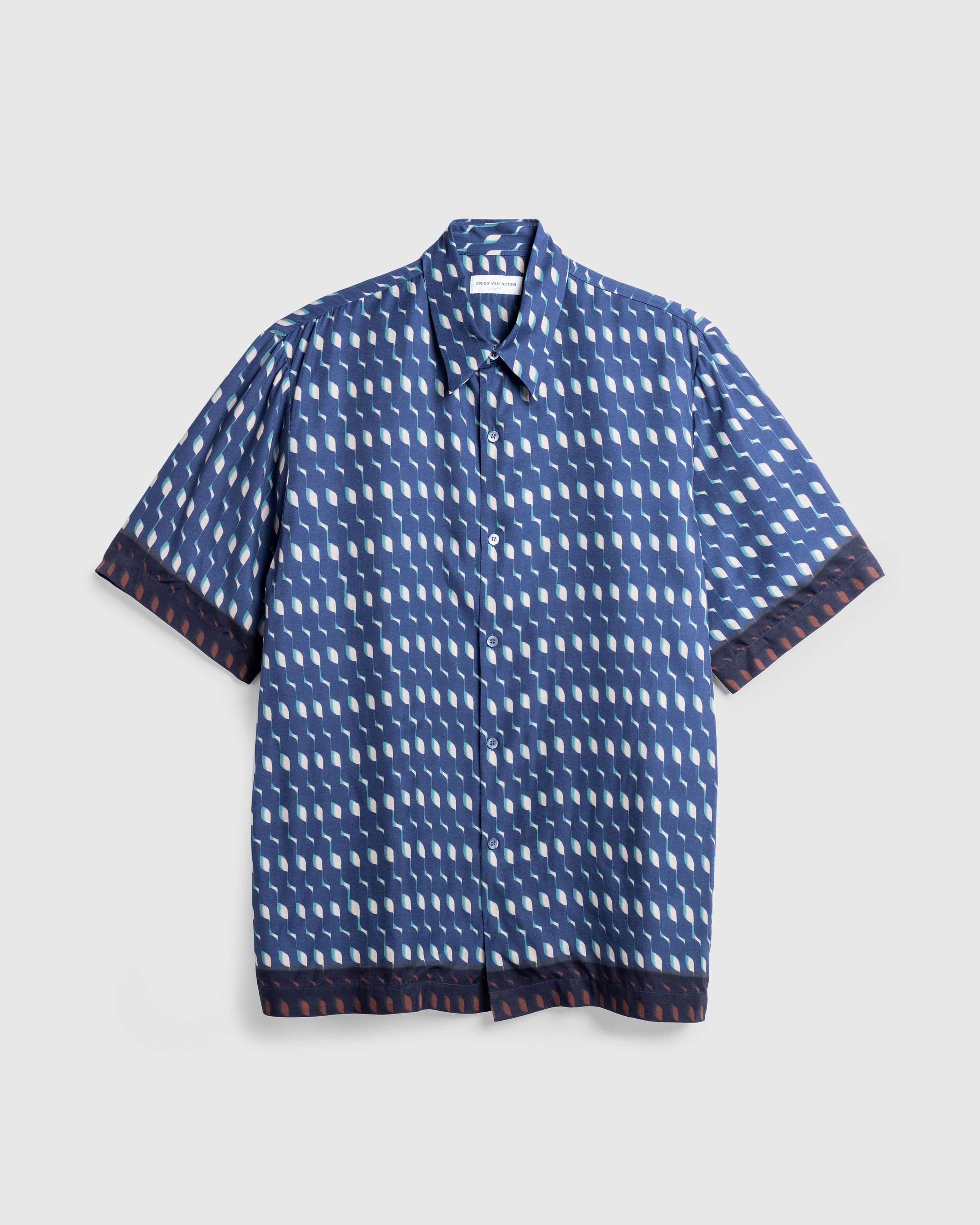 Dries Van Noten - Man - Blue - Shirt main image 1